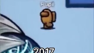 Among Us evolution 2017-2022