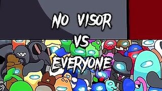 No Visor vs Everyone #amonguslogic #mrcheese #novisor