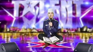 reciting the Qur'an It is very melodious to touch the hearts of the jury - American Got Talent #agt