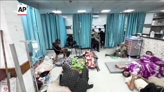 Few doctors remain at Gaza's Kamal Adwan hospital after Israel raid.