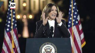 In closing argument, Harris urges Americans to turn the page on division and fear.