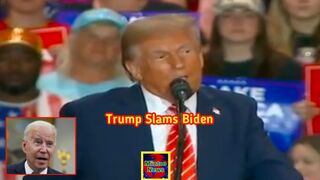 Trump slams Biden over 'garbage' comments during rally in North Carolina
