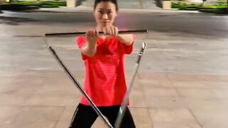 How it’s possible | so difficult kung-fu style #respect #women
