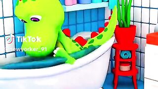 Rexi Just Needs to Bath ???????????? #animation