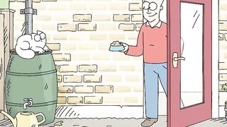 Cat testing your patience one stretch at a time