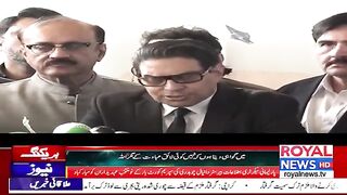 Live: PTI Leader Salman Akram Raja Important Media Talk | ROYAL NEWS |