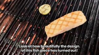Villager’s Reaction to Tasting Salmon Steak at a Luxury Restaurant