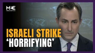 US 'deeply concerned' over Israeli strike in Gaza that killed at least 93 Palestinians