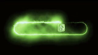 neon effect logo | WhatsApp  Black Screen free download