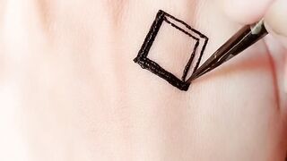Back hand mehndi design
