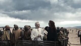 Good omens_ Noah s ark scene.