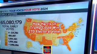 How Harris or Trump could win 270 electoral votes
