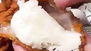 Ayam Goreng McD Onigiri ???? #Shorts