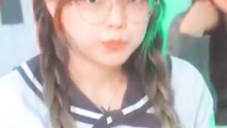 cute choking singing
