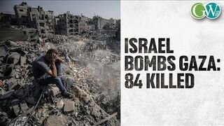 ISRAELI ATTACKS ON RESIDENTIAL BUILDINGS IN NORTHERN GAZA KILLED 84 PALESTINIANS