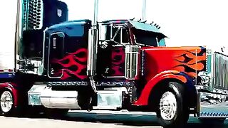 What's the purpose of the container optimus prime carries