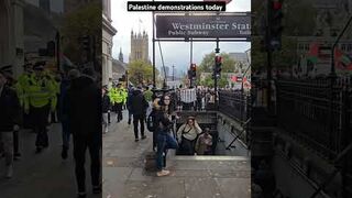 Palestine demonstrations today