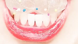 Amazing crystal-clear sound of eating wonderful food!!T