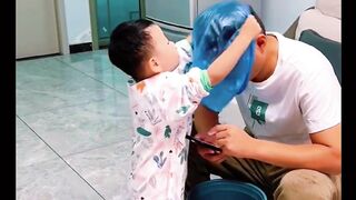 Funny baby fun