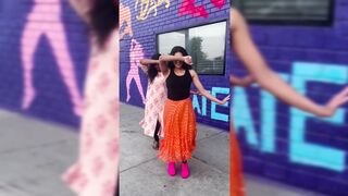 Indian Girl Saleena Dance