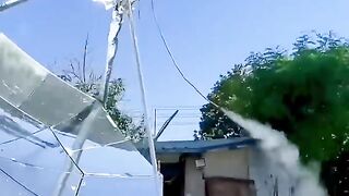 Free electricity from the sun