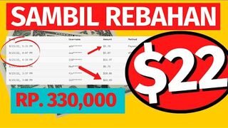 Rebahan digaji dolar dengan cara menghasilkan uang dari internet tanpa modal.