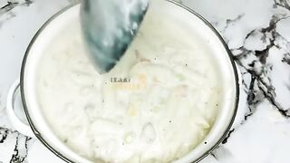 Creamy chicken macaroni soup (sopas recipe) | Flippino noddles