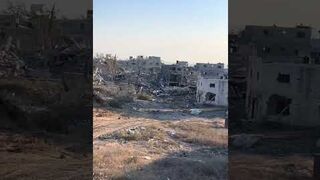 مشاهد من اثار القصف الإسرائيلي على غزة
