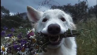 Dog says : Do you love me ?