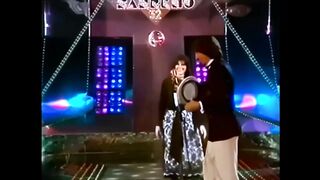 Claudia Mori and Adriano Celentano at Sanremo 1982