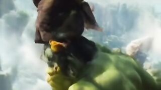 #fusion #hybrid #animal Hulk and eagle