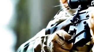 Soldier cat and mouse video AI