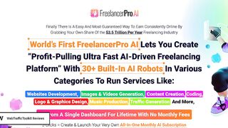 FreelancerPro AI Review: Build a Profitable Freelancing Site in Minutes with AI