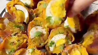 Street style Egg Chop | अंडा चॉप #shortsfeed #youtubeshorts