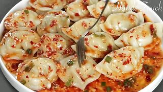 Chicken Dumpling Recipe | Chicken Momo Recipe | How to Make Dim Sum at Home