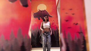 Indian Girl Ashika Pradhan Dance