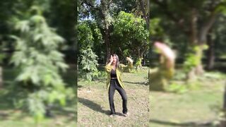 Indian Girl Paragti Dance