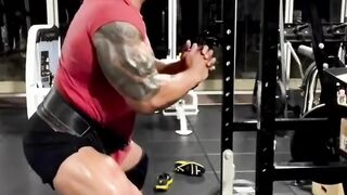 So that's where all of the 45lbs plates went!