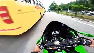 NinjaZx10r Over Speeding ????????