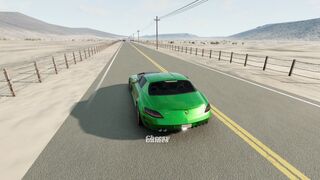 Mercedes SLS Jumps Containers Like a PRO!