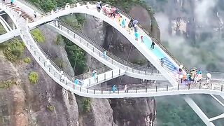 Glass bridge
