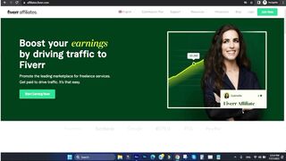 How to Create Fiverr Affiliate Program Account | Fiverr Affiliate Marketing | Share Link Earn Money