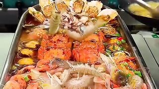 Rujak kepiting udang