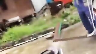 Melilit jemuran ha ha ha