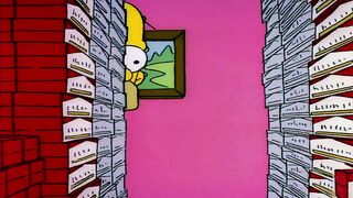 Bart ! Tu t'es mis à fumer toi, hein !