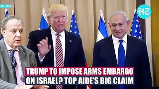 Trump To Stop Flow Of Weapons To Israel Top Aide Makes Explosive Claim