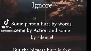 Ignore
