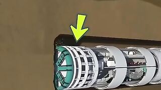 How Are Underwater Tunnels Built#science #sciencefacts