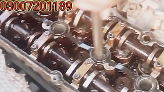 how to adjust suzuki Liana,engine tappet adjustment tappet Grand.tappet Feller gauge in hindi Faisalabad Pakistan M khalil Qadri