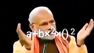 TikTok funny  modi teaching math
